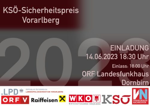 KSÖ-Sicherheitspreis Vorarlberg