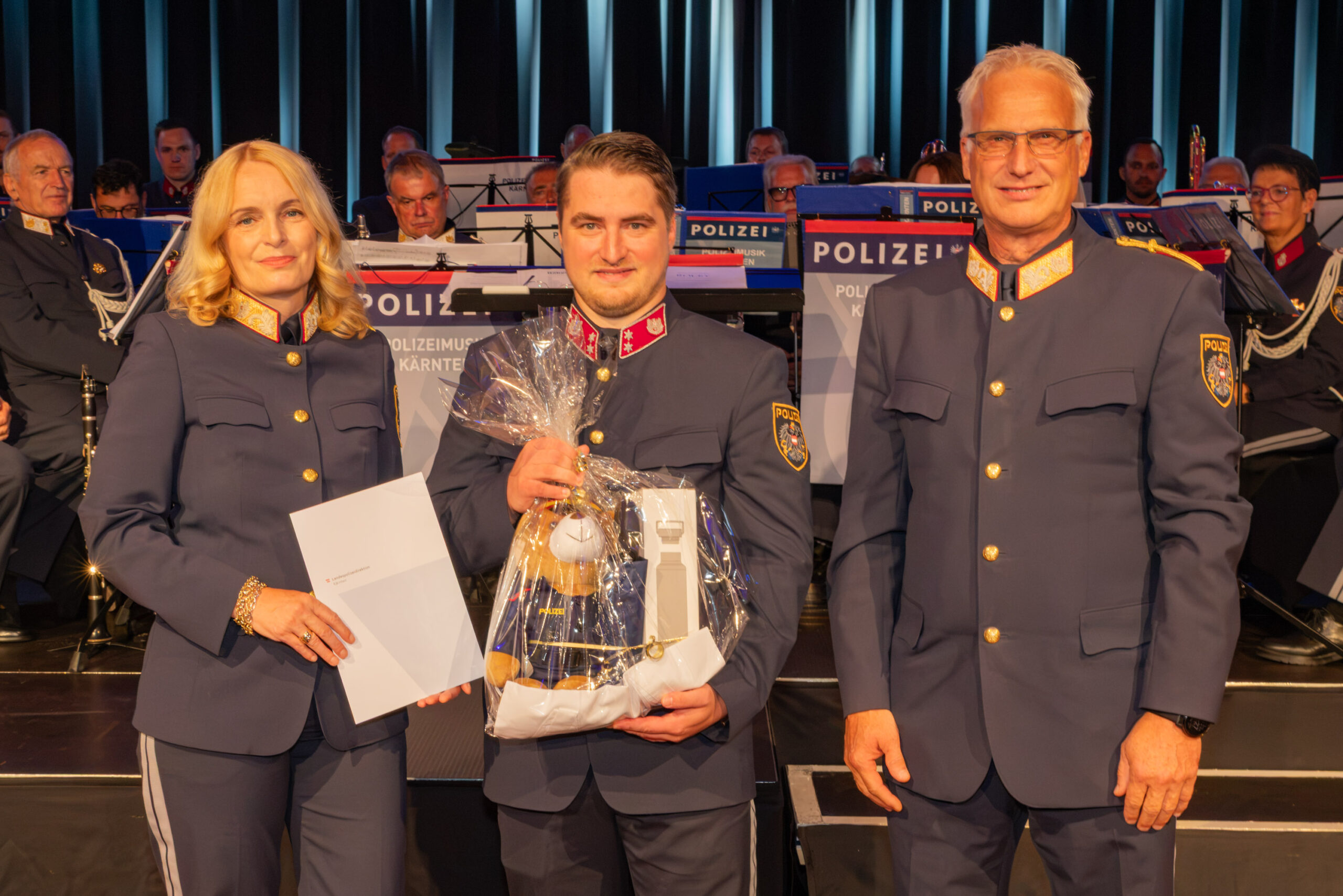 Sommernachtskonzert 2026 der Landespolizeidirektion Vorstellung „Polizist des Jahres 2025“